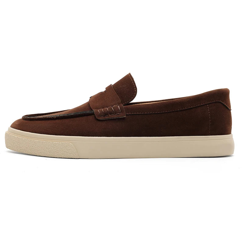Sapato Camurça Slip On