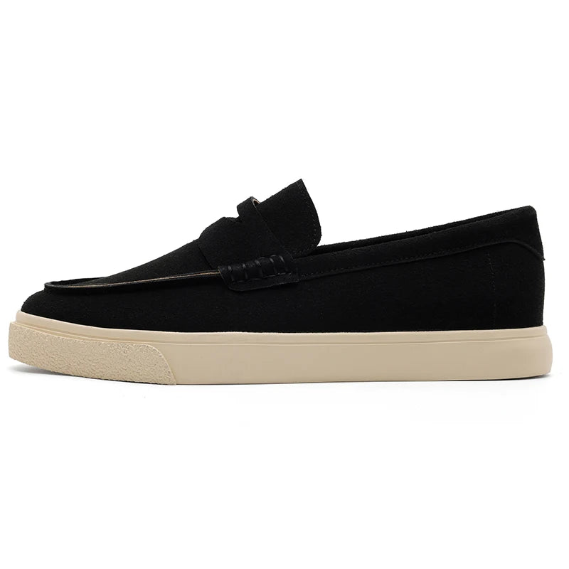 Sapato Camurça Slip On