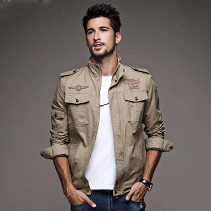 Jaqueta Estilo Aviador